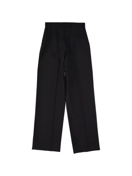 Pantaloni Stella Mccartney din canvas negru