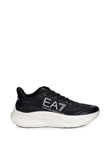 Sneakerși Ea7 Emporio Armani cu imagine chunky negru