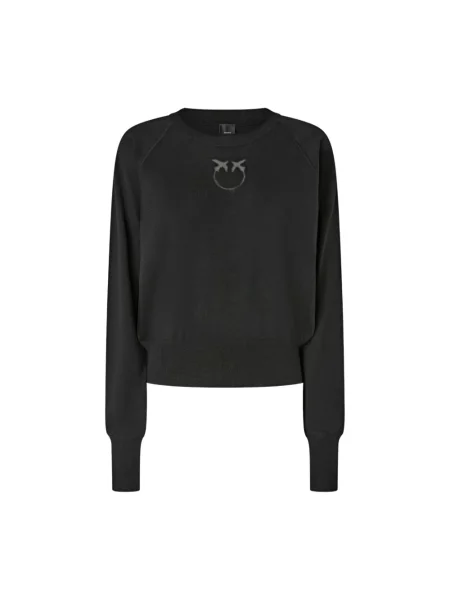 Sweter Pinko wełniany czarny