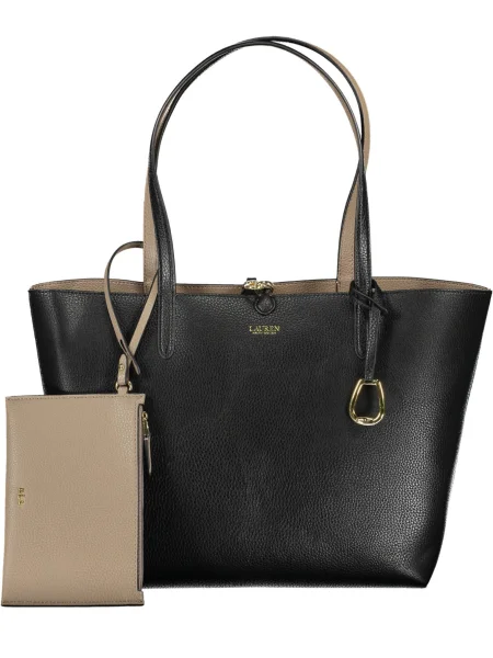 Lauren Ralph Lauren Nakupovalna torba črna