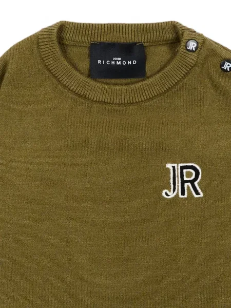 Sweter dziecięcy John Richmond zielony