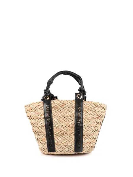 Lola Casademunt Nakupovalna torba / črna bež