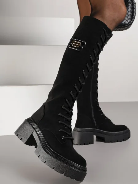 Cizme Laurotte negre