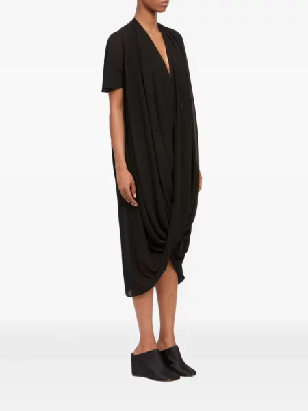 Rochie Mm6 Maison Margiela drapată de costum negru