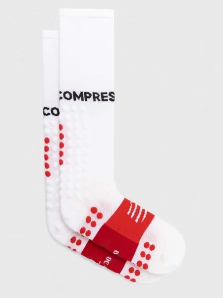 Compressport skarpetki Full Socks Run białe