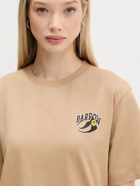 Футболка Barrow з принтом зелений