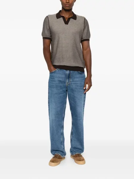 Tricou polo Boss maro