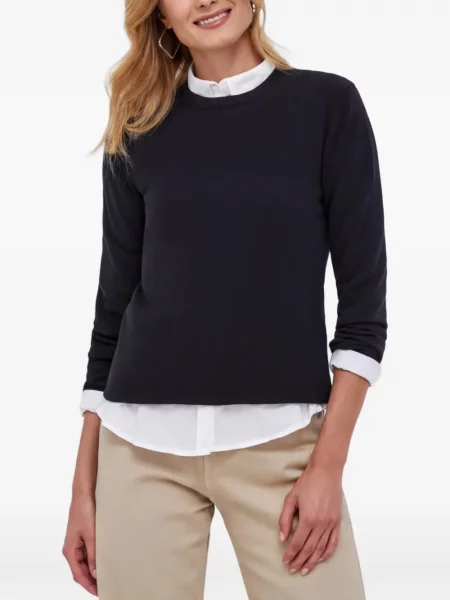 Pulover Benetton de lână negru