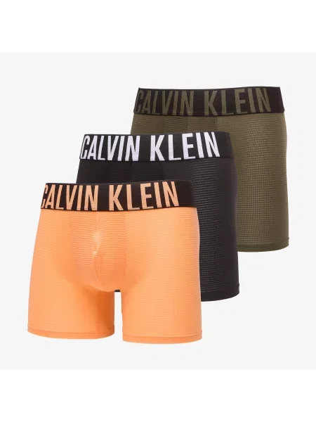 Boxeri Calvin Klein Boxer Brief Orange M portocaliu