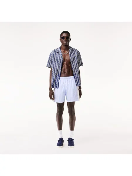 Шорты Lacoste голубые