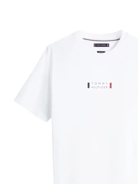 Μπλούζα Tommy Hilfiger με σχέδιο λευκό