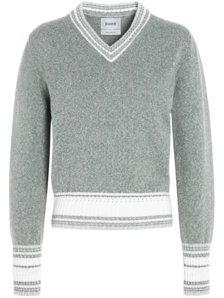 Pulover Barrie din cașmir albastru