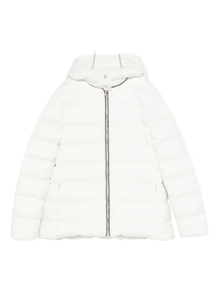Geacă Herno cu glugă alb