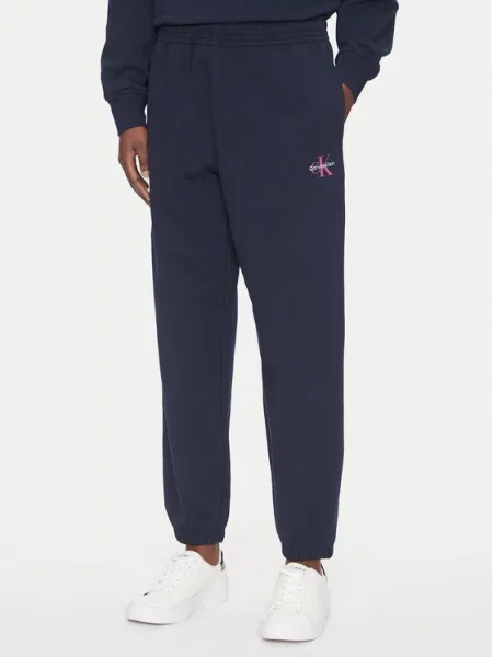 Spodnji del trenirke Calvin Klein Jeans modra