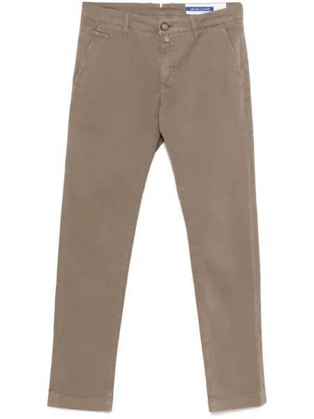 Kalhoty Jacob Cohen hnědé