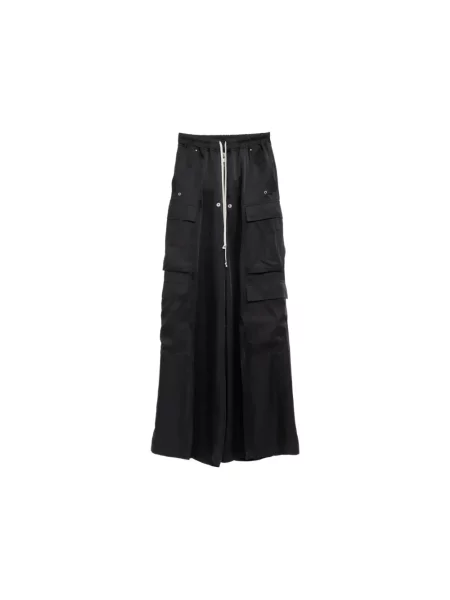 Spodnie cargo Rick Owens czarne
