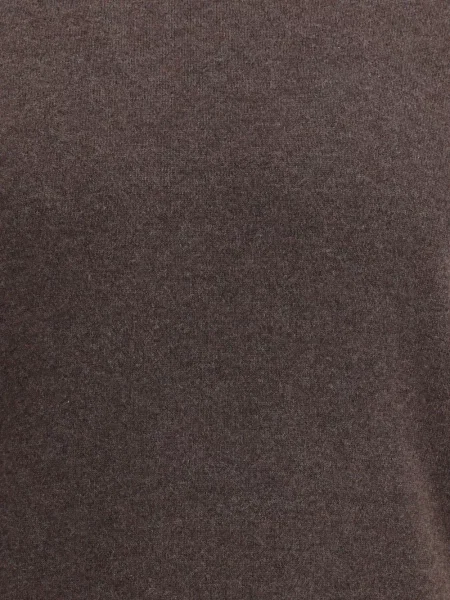 Golf golf Brunello Cucinelli z kaszmiru brązowy