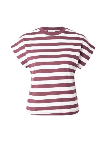 ABOUT YOU Tricou Melody roșu bordeaux alb