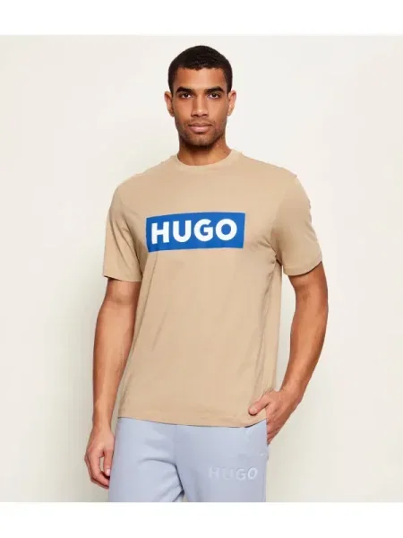 Hugo Blue Tricou Nico bej