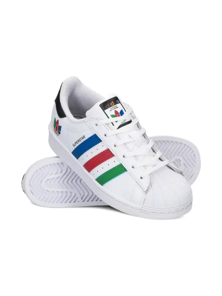 Sneakersy dziecięce Adidas Superstar białe