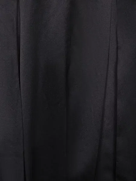 Pantaloni Danamé din satin negru