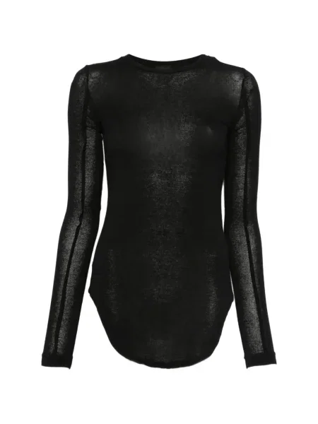 Top Dondup lung negru