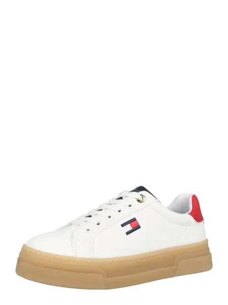 Tommy Hilfiger sneakers pentru copii alb