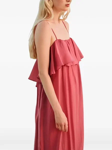 Sukienka midi Devotion do kolan garniturowa różowa