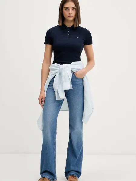 Tricou polo Tommy Jeans