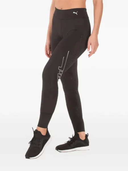 Leggings Puma cu imagine negru