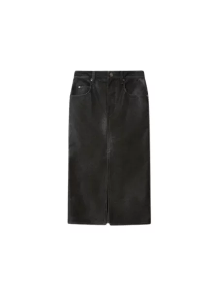 Spódnica jeansowa Marant Etoile czarna