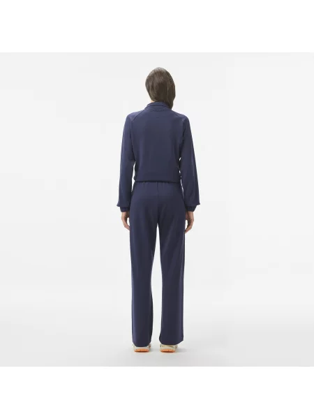 Lacoste Spodnie Dresowe Loose Fit granatowe