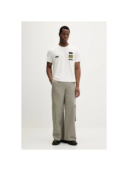 T-shirt T-Shirt Off White L biała
