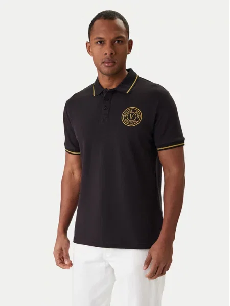 Versace Jeans Couture Polo majica črna