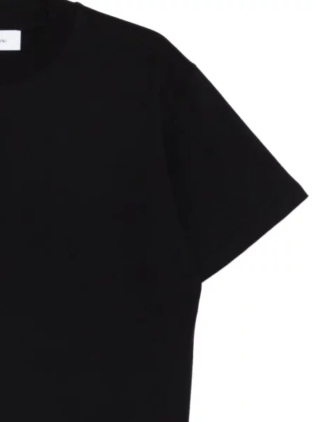 Tricou Lardini cu decolteu rotund negru