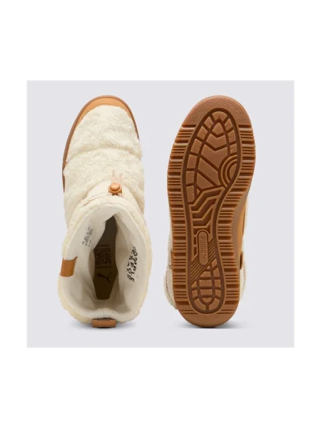 Cizme de zăpadă Puma Snowbae Suede Wns 02 Écru