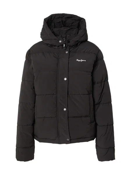 Pepe Jeans Geacă de primăvară-toamnă negru alb