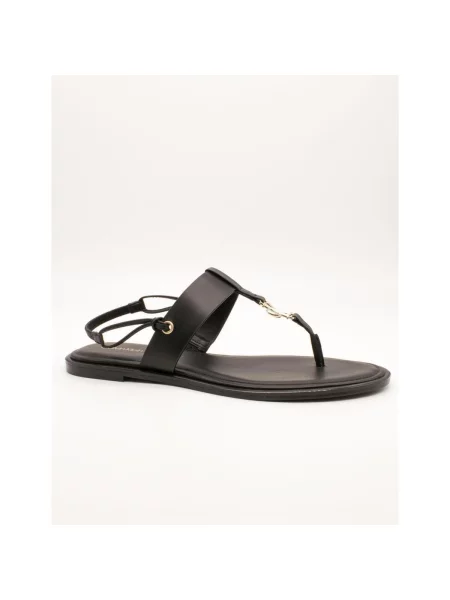 Calvin Klein De piele sandale Filomena negru