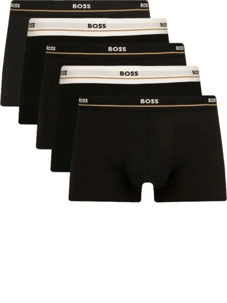 BOSS BLACK Chiloți boxer Trunk 5P Essential negru