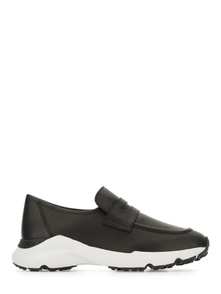 Sneakerși Tod's din piele negru
