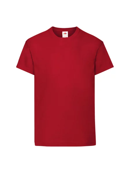 Tricou copii Fruit Of The Loom roșu