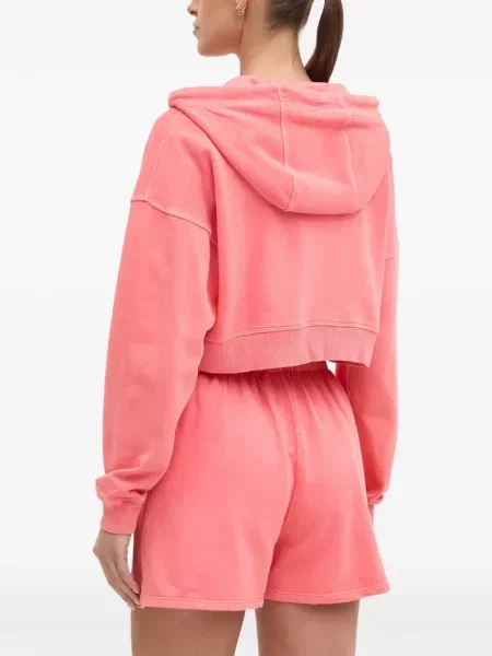 Decupat hanorac cu glugă Dkny roz