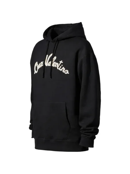 Κορδόνι περίσφιξης hoodie Valentino Garavani με αυτόγραφο μαύρο