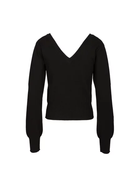 Dzianinowy sweter Vivienne Westwood czarny