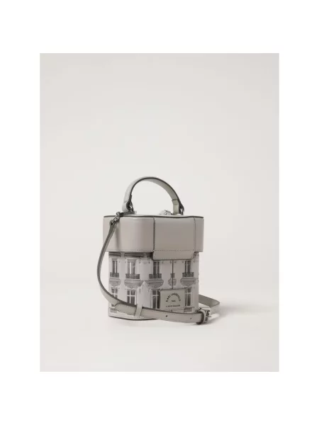 Torebka crossbody Karl Lagerfeld szara