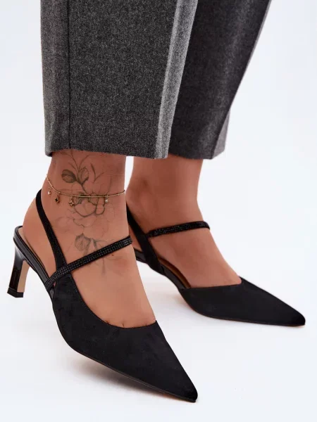 Sandale D&a din piele negru