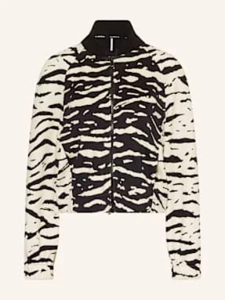 Marc Cain Bluza Rozpinana schwarz czarna