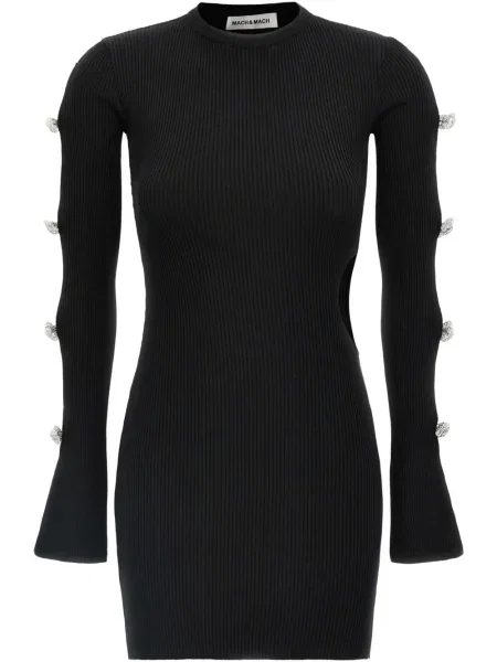 Sukienka Mach & Mach garniturowa czarna