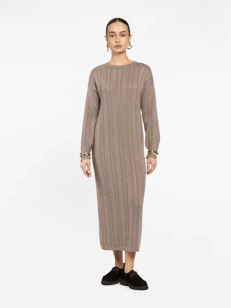 Сукня міді Arber бежевий