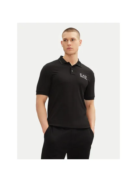 Emporio Armani Pólóing Slim Fit fekete
